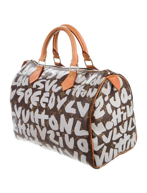 louis vuitton white graffiti bag|Louis Vuitton graffiti prints.